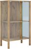 VCM Standvitrine Jensol 921913 Honig-Eiche H. 80 x B. 60 x T. 35 cm Bild 2