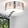 RGB LED Deckenleuchte, Textil silber, Bluetooth Lautsprecher Bild 5