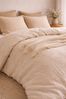 Sandiik Bettwäsche Musselin Bettwäsche „Oat Beige“ – aus Biobaumwolle, Biobaumwolle, Made in Stuttgart Bild 4