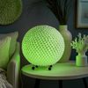 RGB LED Kugel Tischleuchte mit Muscheln verziert, 25 cm, BALI Bild 2