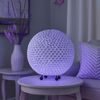RGB LED Kugel Tischleuchte mit Muscheln verziert, 25 cm, BALI Bild 3