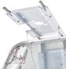 LED Deckenlampe, Metall, weiß, Fernbedienung, dimmbar, CCT Bild 5