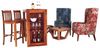 Bar-Esstisch 140x110x60 aus indischem Sheesham-Massivholz Bild 4