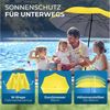 Styngard Sonnenschirm Reise Sonnenschirm Nizza, LxB: 180,00x155,00 cm, mit UV Schutz 50+ - Strandschirm Sonnenschirm Strand mit Abspannleinen Bild 4