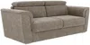 Vente-unique - RIZORA Sofa Stoff Schokoladenbraun - B 223 cm96 cm x H 88 cm x L 210 cm Bild 4