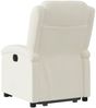 vidaXL Relaxsessel mit Aufstehhilfe Elektrisch Creme Samt 3204331 Bild 4