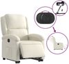 vidaXL Relaxsessel mit Aufstehhilfe Elektrisch Creme Samt 3204331 Bild 5