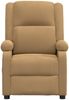 vidaXL Massagesessel Elektrisch Braun Samt 3098412 Bild 4