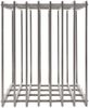 Kaminholzregal Metall PREMIUM - Innen und Aussen, Edelstahl Brennholzregal innen Kaminholzständer Kaminholzhalter Feuerholzregal Aussen Holz stapeln Terrasse, 40x50x100cm Bild 5