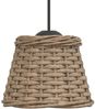 vidaXL Lampenschirm Braun Ø15x12 cm Korbweide 364372 Bild 4