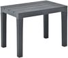 vidaXL Gartenbänke 2 Stk. Anthrazit Kunststoff 48781 Bild 2