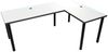 MÖBELSYSTEM Gamingtisch Großer L-förmiger Eck-Schreibtisch mit LED-Beleuchtung (Packung, 1 Tisch), Breite 160 cm Bild 2
