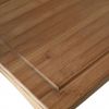 XXL Bambus Schneidebrett mit Saftrille - 54 x 28 x 4,5 cm Bild 4