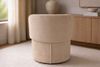 riess-ambiente TV-Sessel LUNA 65cm champagner greige - Bouclé, klappbare Rückenlehne, Stauraum (Einzelartikel, 1-St), Moderner Polsterhocker - ideal für Wohn- und Schlafzimmer oder Loft Bild 4
