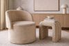 riess-ambiente TV-Sessel LUNA 65cm champagner greige - Bouclé, klappbare Rückenlehne, Stauraum (Einzelartikel, 1-St), Moderner Polsterhocker - ideal für Wohn- und Schlafzimmer oder Loft Bild 3