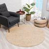 Sanat Hochflor-Teppich LOCA, rund, Höhe: 30 mm, Wohnzimmer, Langflor, Shaggy, Schlafzimmer Bild 4