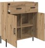 vidaXL Sideboard Artisan-Eiche 69,5 x 34 x 90 cm Holzwerkstoff 882291 Bild 5