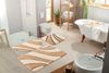 OTTO home Badematte Anna, Badvorleger, Badezimmer Teppich, Höhe 16 mm, rutschhemmend beschichtet, schnell trocknend, fußbodenheizungsgeeignet, Polyester, rechteckig, Badteppich, Hoch Tief Effekt, Modern, Weich, Wellen Bild 3