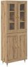 vidaXL Highboard 2 pcs Artisan-Eiche Holzwerkstoff 3415944 Bild 2