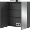 Germania Spiegelschrank GW-Arcena 1395-547, in Graphit, mit integrierter LED, 60 x 71 x 23 cm (BxHxT) Bild 4