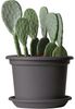 Pflanzkübel GREENER GUYA 35 cm anthrazit – nachhaltiges Pflanzgefäß aus recycelten Materialien UV-beständig frostsicher bruchsicher und stapelbar Bild 4