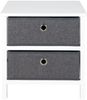 WENKO Regal mit 2 Schubladen, 43 x 32 x 41 cm Bild 4