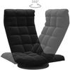 vidaXL Bodenstuhl Drehbar Schwarz Samt 336570 Bild 5