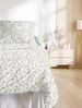 Irisette Easy Soft-Seersucker Bettwäsche 135x200 Streublümchen weiß rot 8665-60 Bild 5