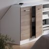 Küchenschrank für Dachschrägen R-Line Sonoma 80 cm mit 2 Türen, Schrankkorpus 60 cm Tiefe Vicco Bild 4
