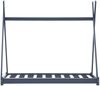 vidaXL Tipibett 80x160 cm, Grau, Kiefer massiv Bild 3
