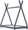 vidaXL Tipibett 80x160 cm, Grau, Kiefer massiv Bild 2