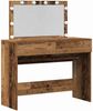 vidaXL Schminktisch Altholz 100 x 40 x 120 cm Holzwerkstoff 868860 Bild 2