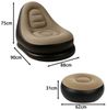 Gardlov Gartensofa Aufblasbarer Sessel Sonnenliege, Spar-Set 1 Teile, inklusive passender Fußstütze, Pumpe und Reparaturflicken Bild 2
