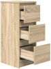vidaXL Sideboard Sonoma-Eiche 29,5x34x76 cm Holzwerkstoff 861636 Bild 5