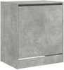 Schuhschrank, Schuhkipper für Flur, skandinavisch Betongrau 60x42x69 cm Holzwerkstoff Bild 4