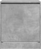 Schuhschrank, Schuhkipper für Flur, skandinavisch Betongrau 60x42x69 cm Holzwerkstoff Bild 5