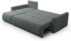 Selsey 'Timmone' Ecksofa mit Schlaffunktion & Bettkasten, Chenille, Universal, Aschgrau Bild 3