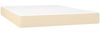 vidaXL Taschenfederkernmatratze Mittel Creme 140x200x20 cm Stoff 347799 Bild 2
