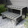 HOME DELUXE Outdoor Whirlpool mit Treppe und Thermoabdeckung STREAM BIG - 207 x 207 cm für 5 Personen Bild 4