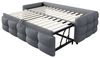 STILVORA Schlafsofa mit Ausziehbett,90/180×190 Daybett Tagesbett mit Lattenrost,Samt, Polsterbett Ausziehbar 90/180x190 cm, Teddy-Samt Schlafsofa mit Lattenrost, Platzsparend, Multifunktional für Wohnzimmer & Gästezimmer, mit Relaxfunktion Bild 4