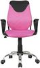 Kadima Design Jugenddrehstuhl "Davos" Nylon, ergonomisch, höhenverstellbar. Rosa, 60x60x101 cm Bild 2