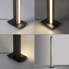 Paul Neuhaus 451-79 PURE-LINES LED Stehleuchte anthrazit Holz CCT Bild 3