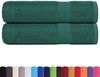 vidaXL Duschtücher FROGN 2 Stk. Grün 70x140 cm 360 g/m² 136857 Bild 2