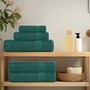 vidaXL Duschtücher FROGN 2 Stk. Grün 70x140 cm 360 g/m² 136857 Bild 3