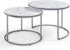 Couchtischset Skagen im 2er Set Marmor, weiß / Silber [en. casa] Bild 5