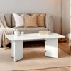 IDIMEX Couchtisch MESA, moderner Wohnzimmer Tisch aus Massivholz, Sofatisch 110x60 cm weiß Bild 2