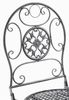 Kobolo 4-Fußstuhl Gartenstuhl Metallstuhl Stuhl aus Metall grau 91cm (zusammenklappbar, 1 St) Bild 3