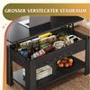 WLIVE Couchtisch Höhenverstellbar und Ausziehbar, Couchtisch Holz mit Stauraum (Wohnzimmertisch für Wohnzimmer, Büro, 1 Tisch), 98 x 48 x 46 cm Bild 3