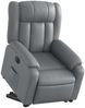 vidaXL Relaxsessel mit Aufstehhilfe Elektrisch Grau Kunstleder 3205281 Bild 3