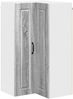 vidaXL Wand-Eckschrank PORTO Graues Sonoma 57 x 57 x 100 cm 885521 Bild 2